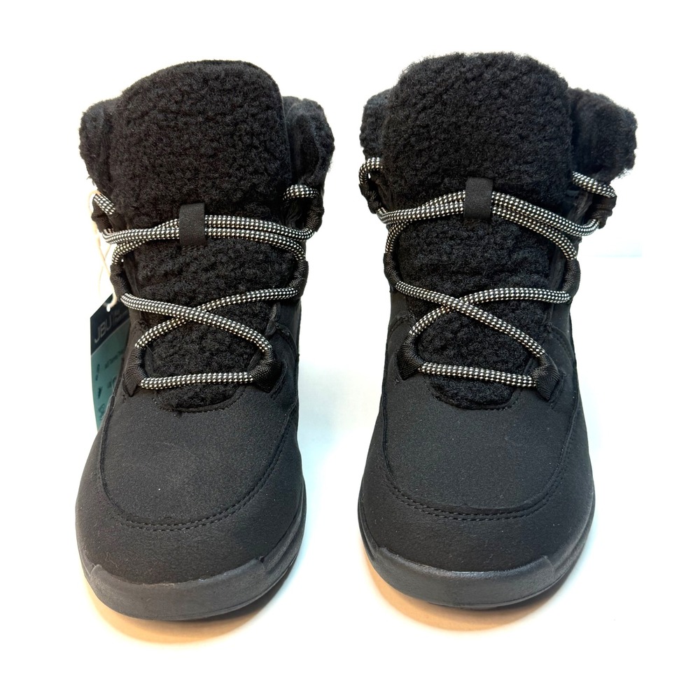 JBU Women's Freeze Round Toe Boots Black Size 8 M NWT/BOX